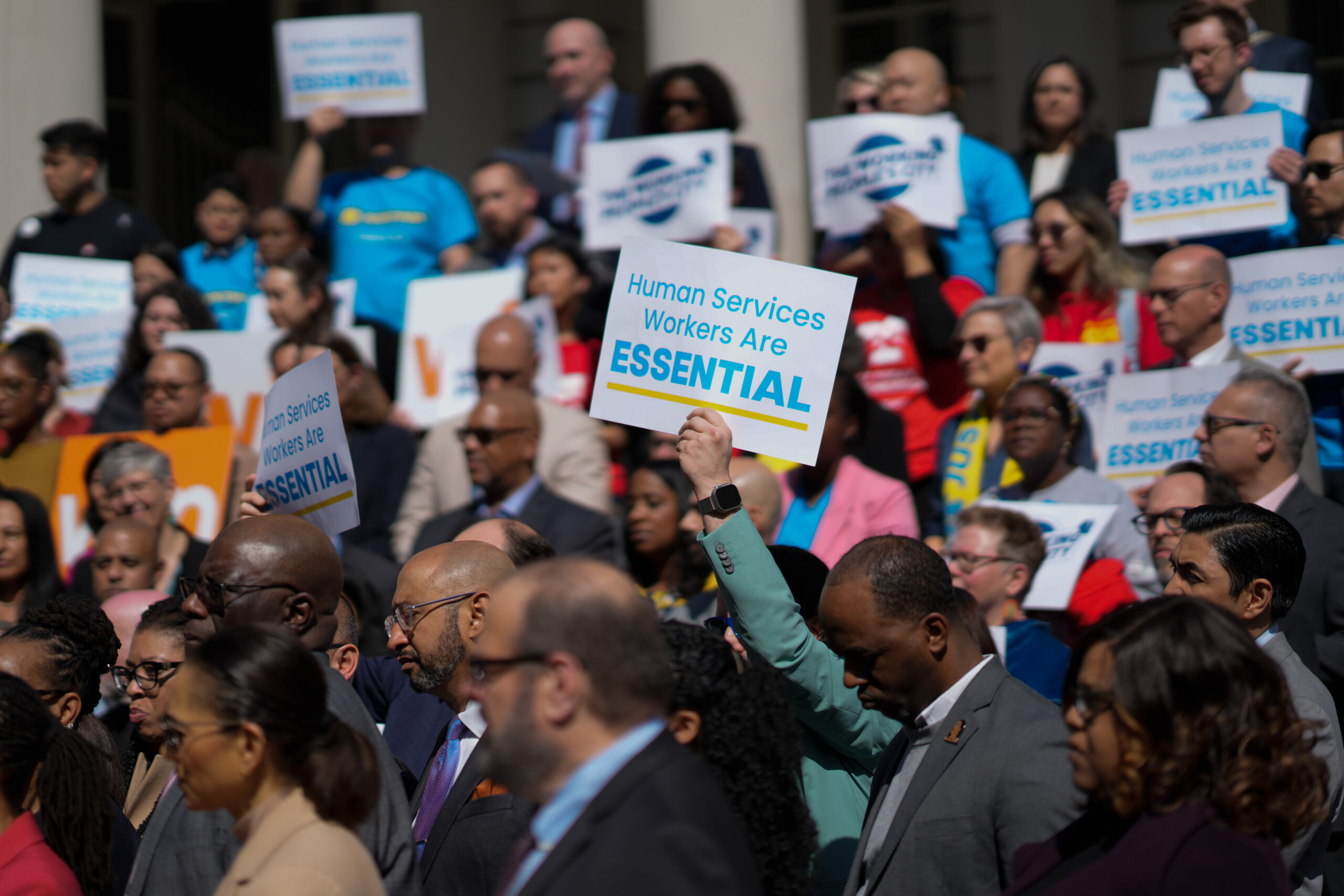 Daily News: Mayor Adams announces $741 million cost-of-living adjustment for human service workers Image